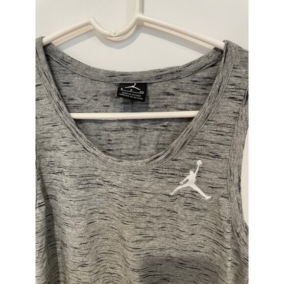Michael Jordan junpman sport gray cotton tank top small - Picture 2 of 4